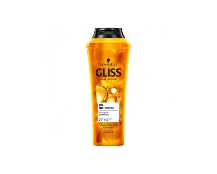 Gliss Oil Nutritive Shampoo Nourishing Hair Shampoo for Dry Hair