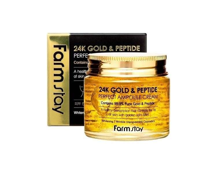 Farm Stay 24K Gold Peptide Solution Ampoule Eye Patch