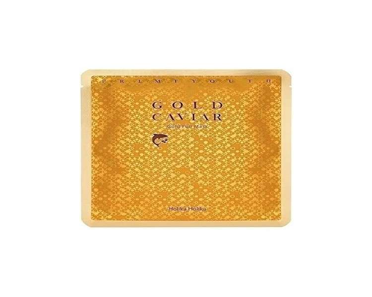 Holika Holika Prime Youth Gold Caviar Foil Mask 25g