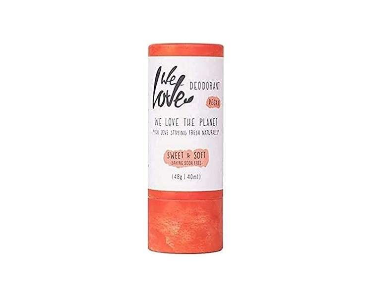 We Love The Planet Sweet & Soft Deodorant Stick 48g