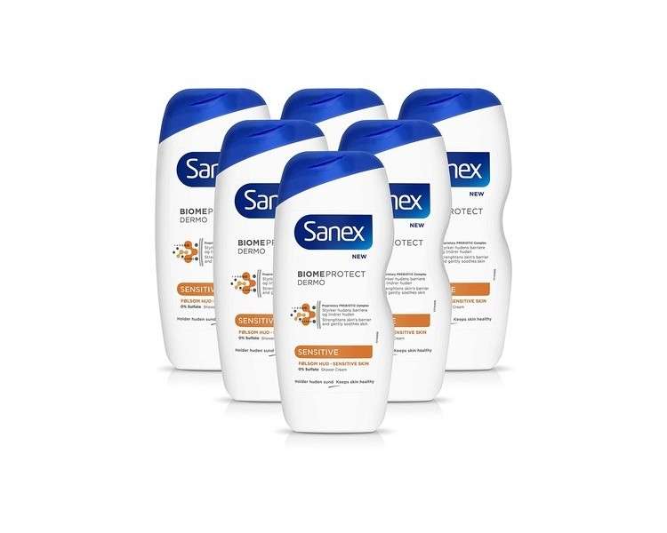 Sanex Dermo Sensitive Shower Gel 500ml