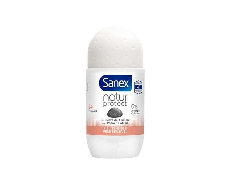 Sanex Natur Protect Sensitive Deodorant Roll-On 50ml