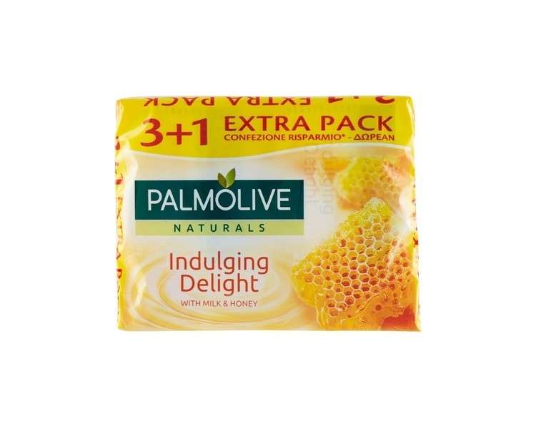 Palmolive Indulging Delight Bar Soap With Milk & Honey 90g