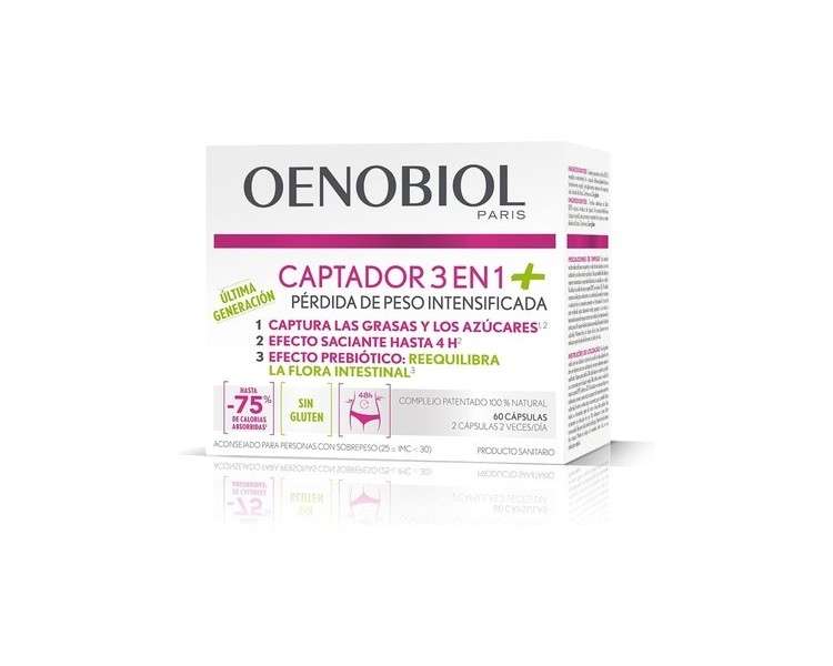 Oenobiol Captador 3 in 1 60 Capsules