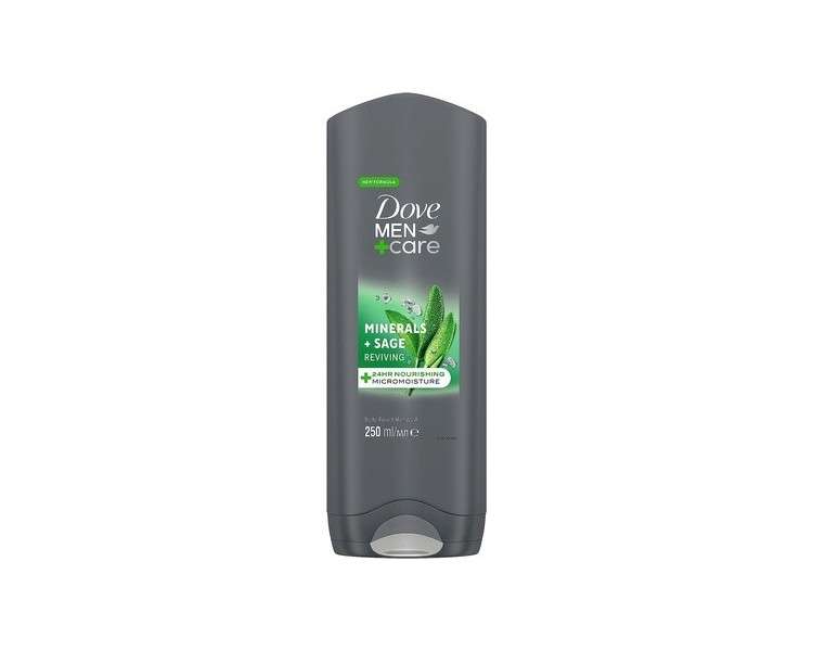 Dove Shower gel and face Elements Men+Care 250ml