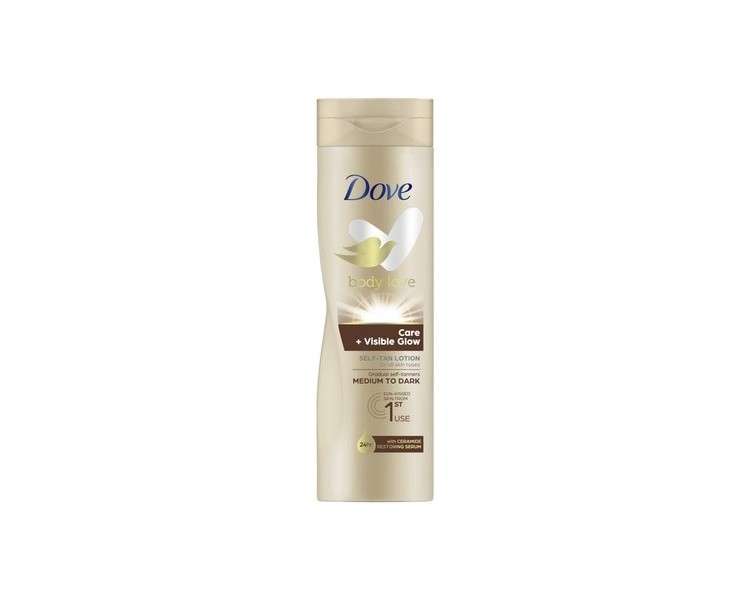 Dove Visible Glow Self-Tan Lotion 250ml