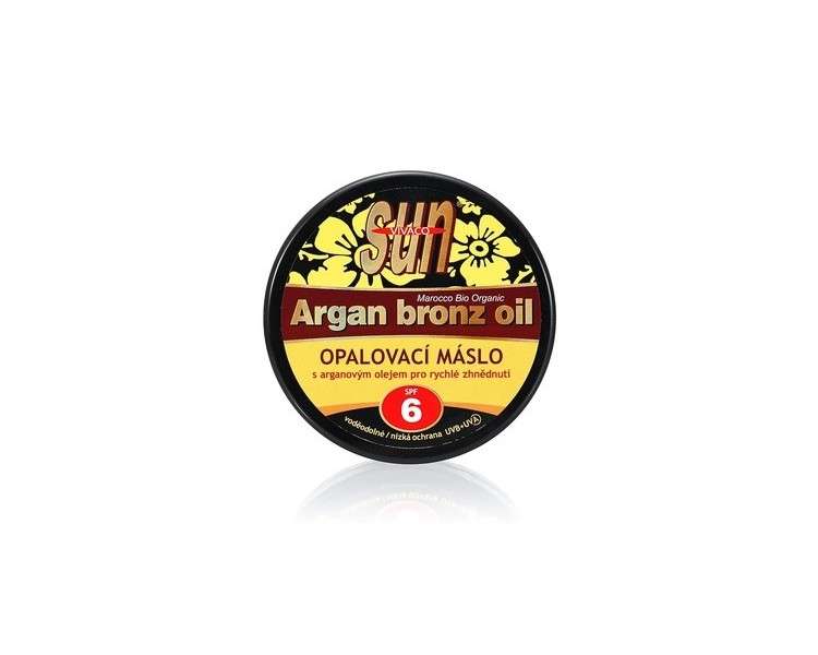 Vivaco Sun Argan Bronzing Oil Suntan Butter SPF6