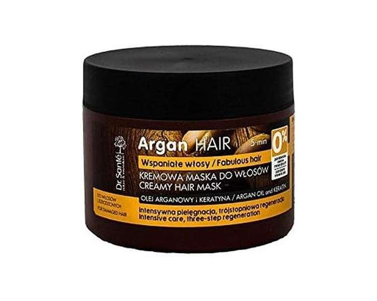 Dr. Sante Natural Mask with Argan Keratin for Damaged Hair 300ml