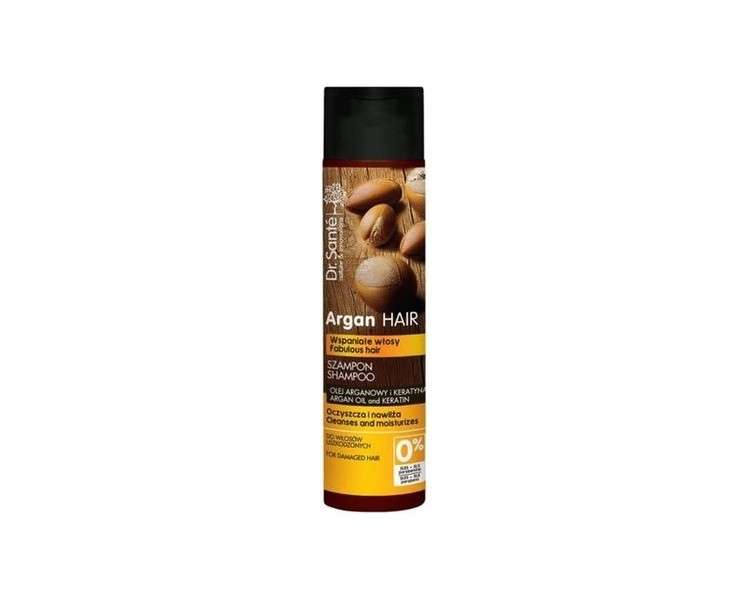 Dr. Sante Argan Hair Shampoo for Damaged Hair with Keratin 250ml