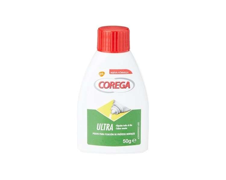 Corega Ultra Powder Denture Adhesive 50g