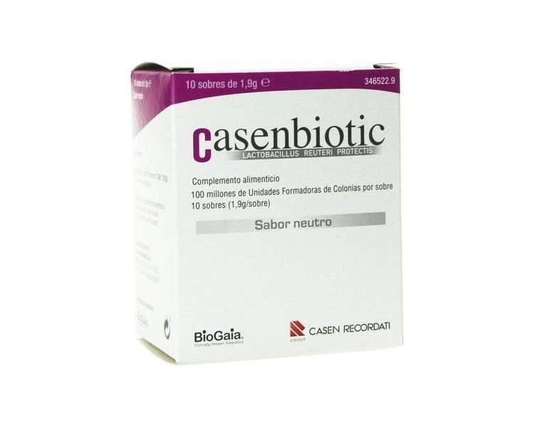 Casenbiotic 10 Sachets - Treats Antibiotic-Induced Diarrhea - For Children and Adults