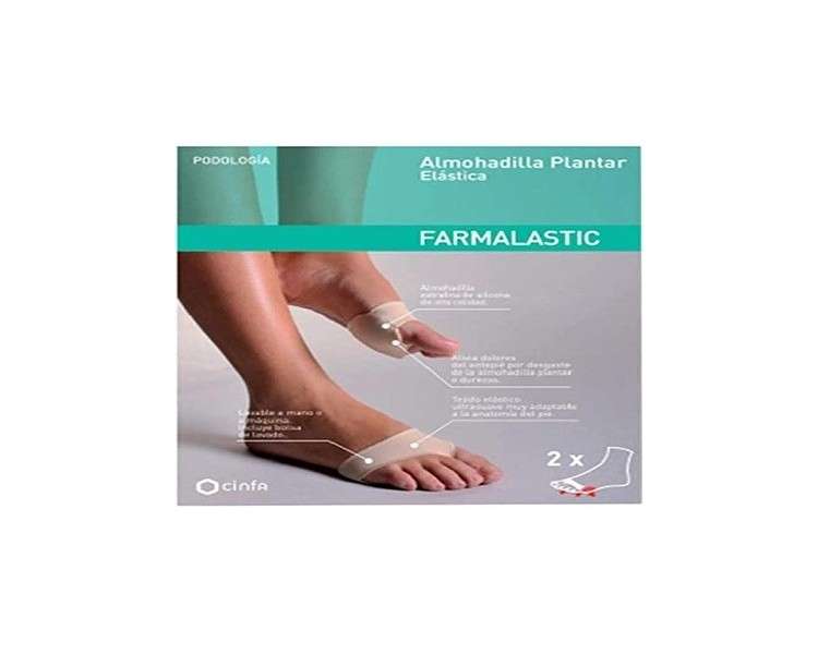 Farmalas Elastic Plantar Pad T/G