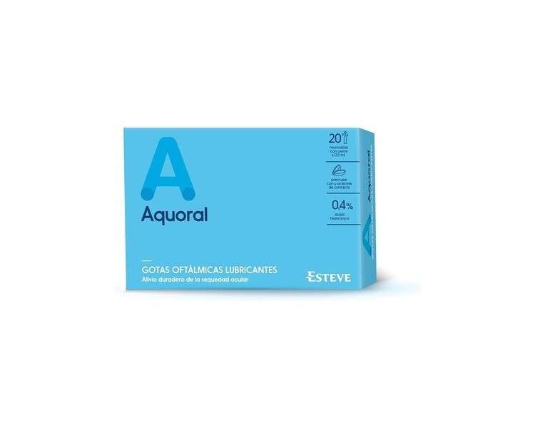 Aquoral Gts Oftalmicas 20 Monodose