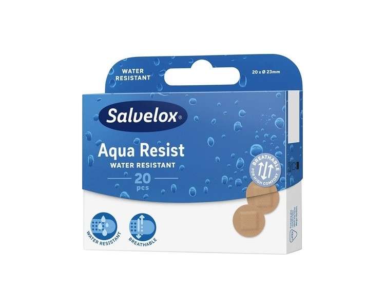 Tiritas Salvelox Aqua 20 Round Units