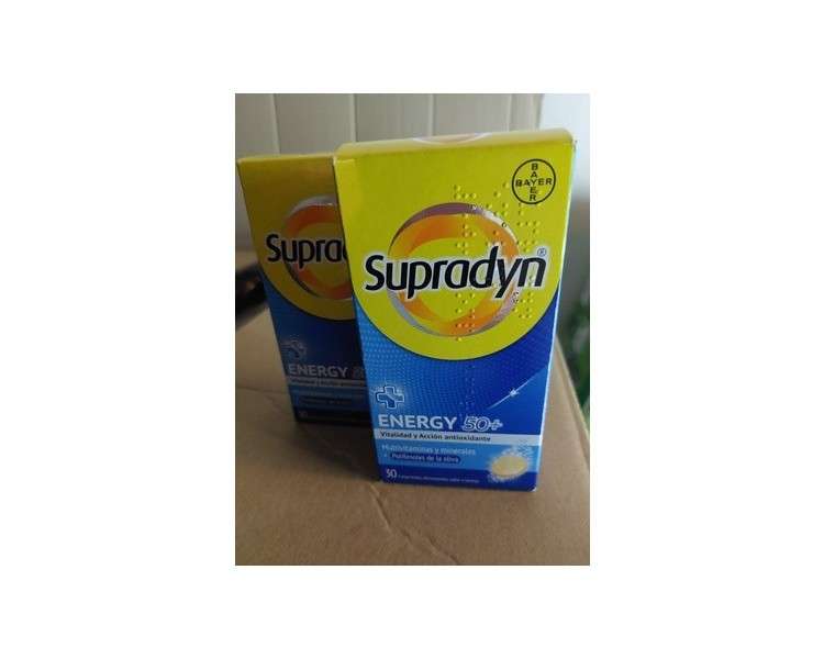 Supradyn Active 50+ Multivitamins for Over 50s with Vitamins