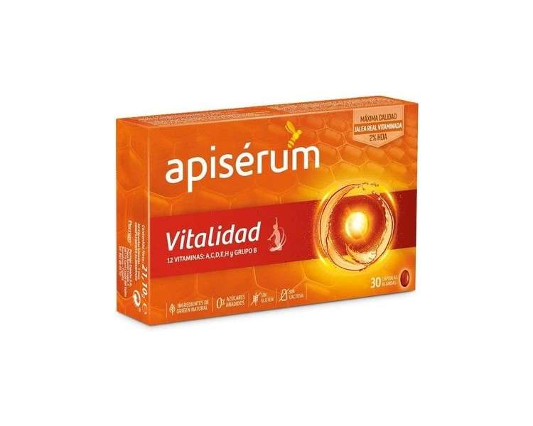 Apiserum Vitality 30 Capsules