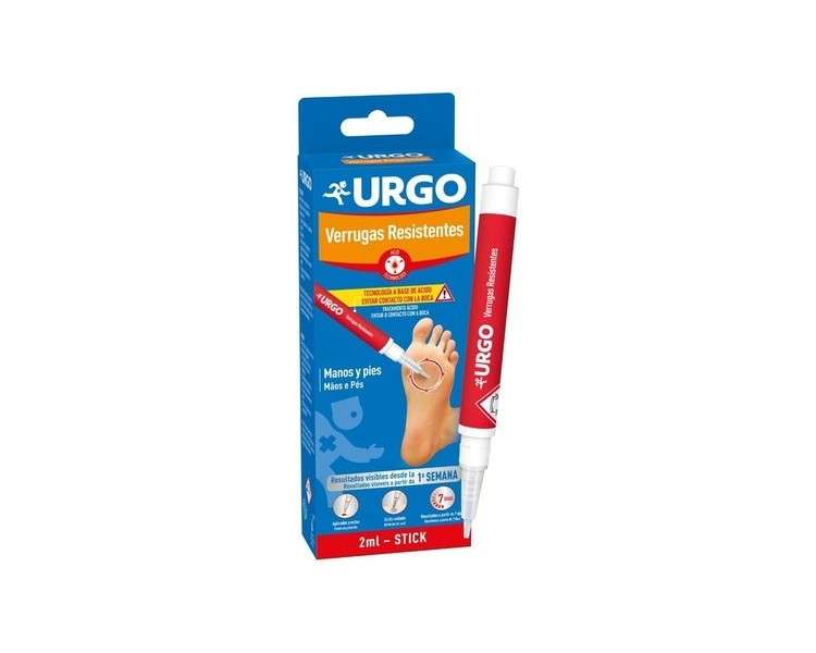 URGO Resistant Warts Antiverrugas 2ml Stick