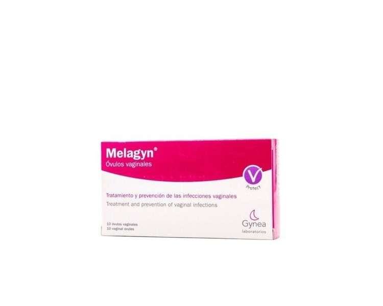 GYNEA MELAGYN Vaginal Ovules 10 Units