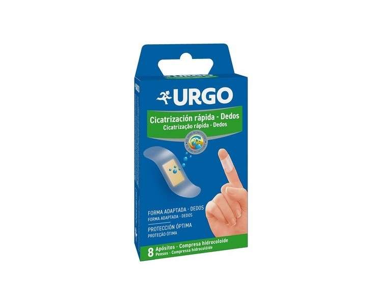 Urgo Rapid Healing Finger Pads - Pack of 8