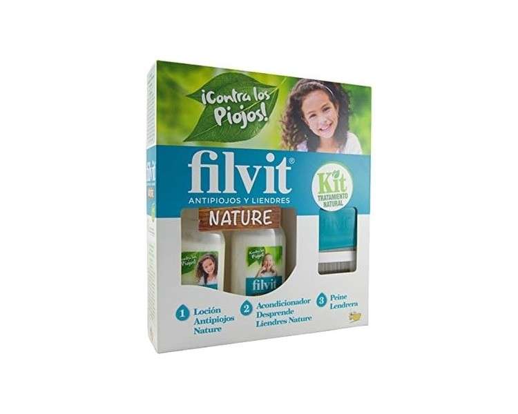 Filvit Nature Lice and Nits Kit