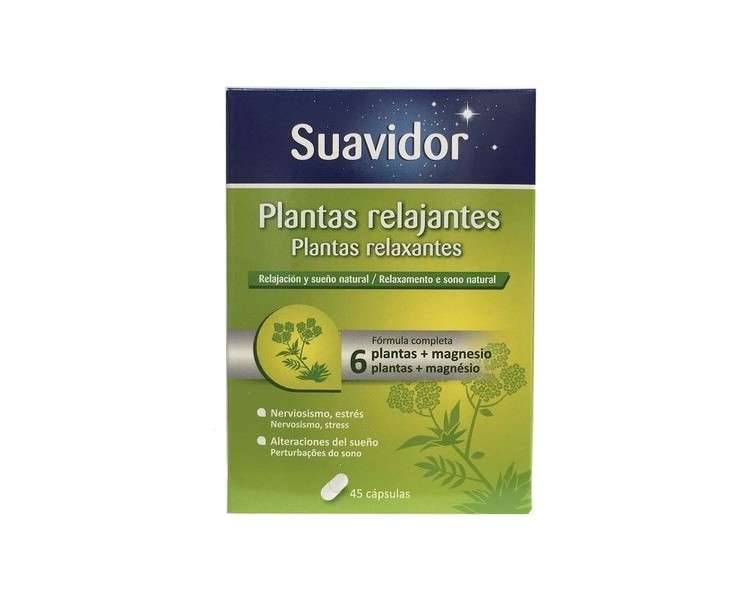 SUAVIDOR Relaxing Plants 45 Capsules