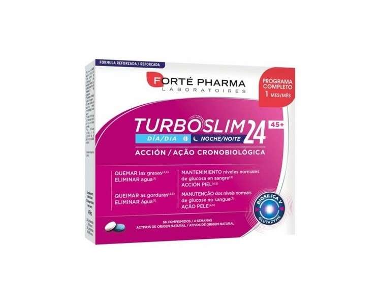 Forté Pharma Turboslim 24 Dietary Supplement 56 Tablets