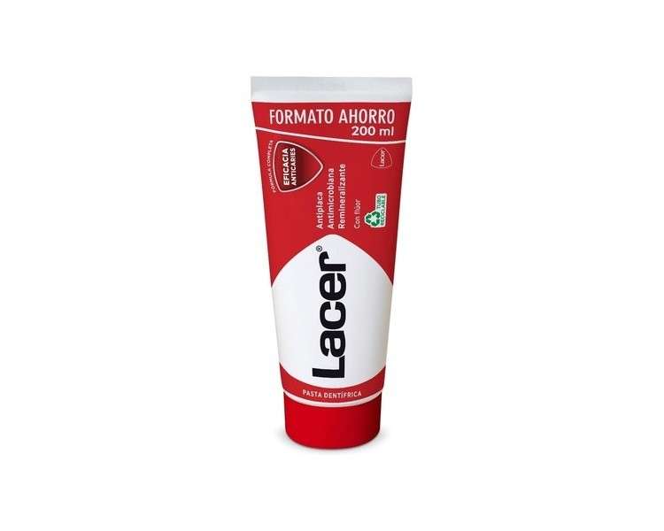 LACER Toothpaste 200ml Black