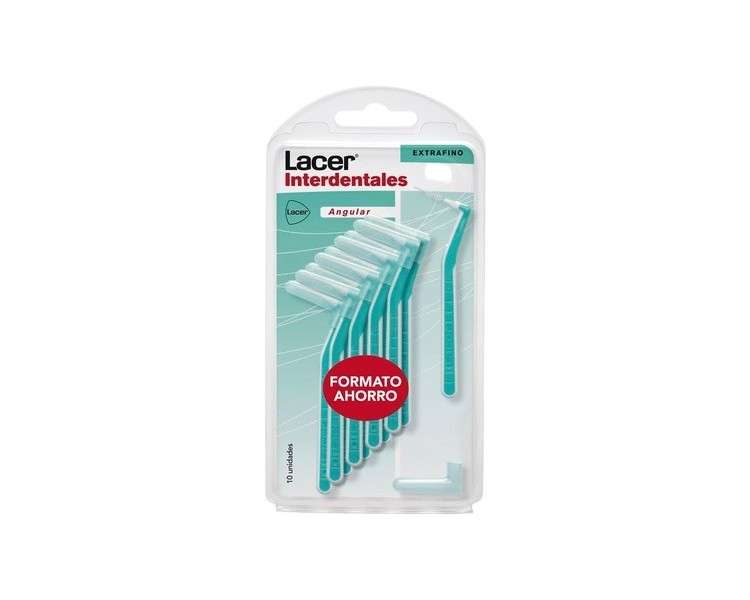 LACER LAC INT ANG EXT FINE BRUSH 10