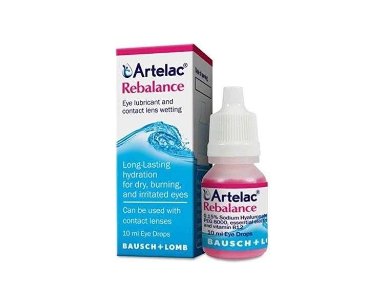 Bausch Lomb Artelac Rebalance Eye Care