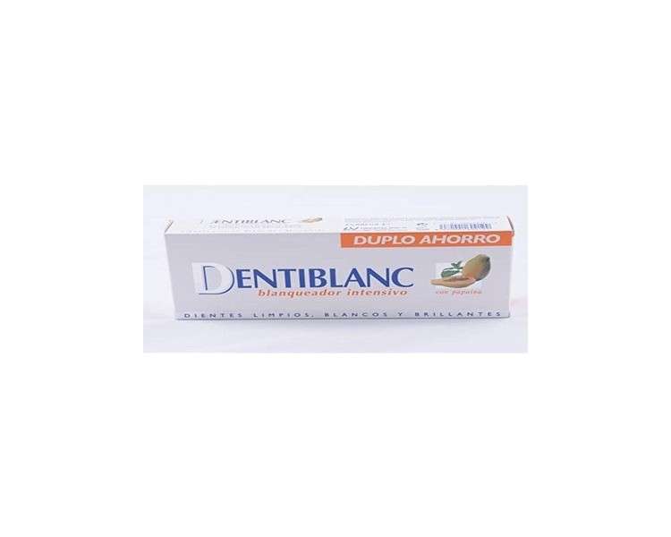 Dentiblanc Blanqueador Intensivo Pasta Dental Duplo 100 Ml 2 U