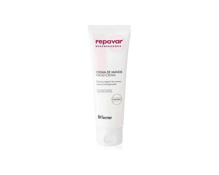 Repavar Regenerate Hand Cream 75ml