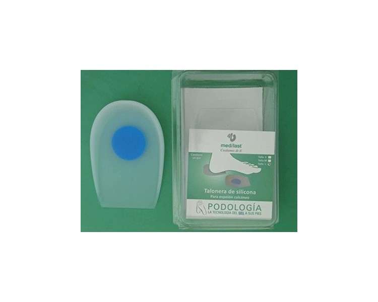 Medilast T-L Silicone Heel Cushion 2 Units