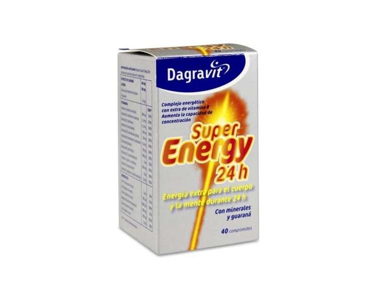 Dagravit Super Energy 24H 40 Tablets