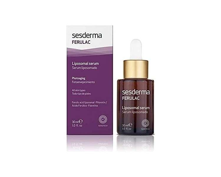 Sesderma Ferulac Liposomal Serum for Mature Skin with Vitamin A, Vitamin E, Vitamin C, and Ferulic Acid