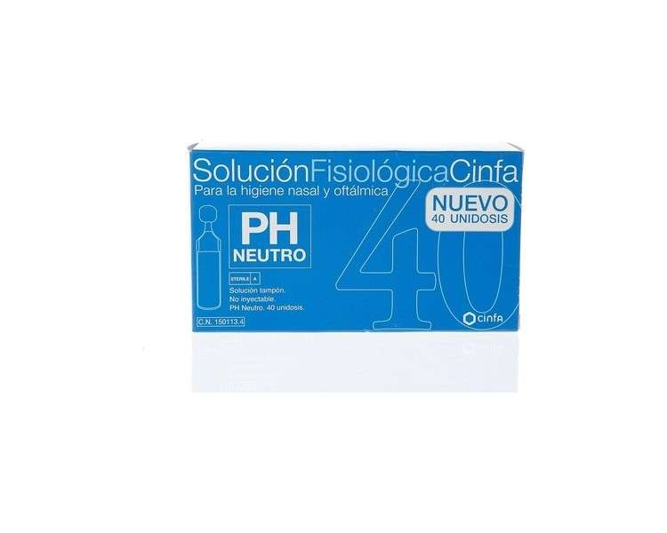 Cinfa Physiological Solution 40 Single Dose