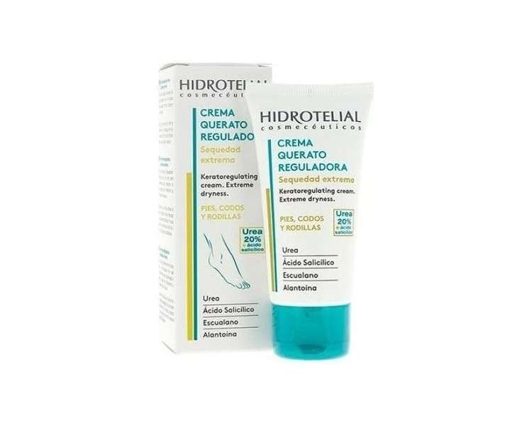 Hidrotelial Keratolytic Cream 50ml - Extreme Dryness, Feet, Elbows and Knees