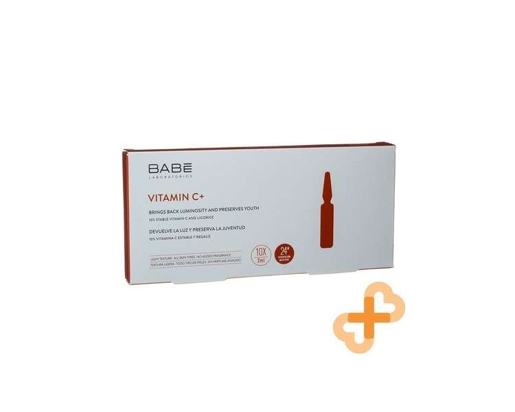 BABE Vitamin C + Moisturizing Brightening Concentrated Serum Ampoules 2ml