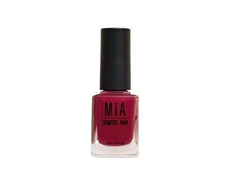 Mia Laurens Paris Carmine Nail Polish 11ml Red