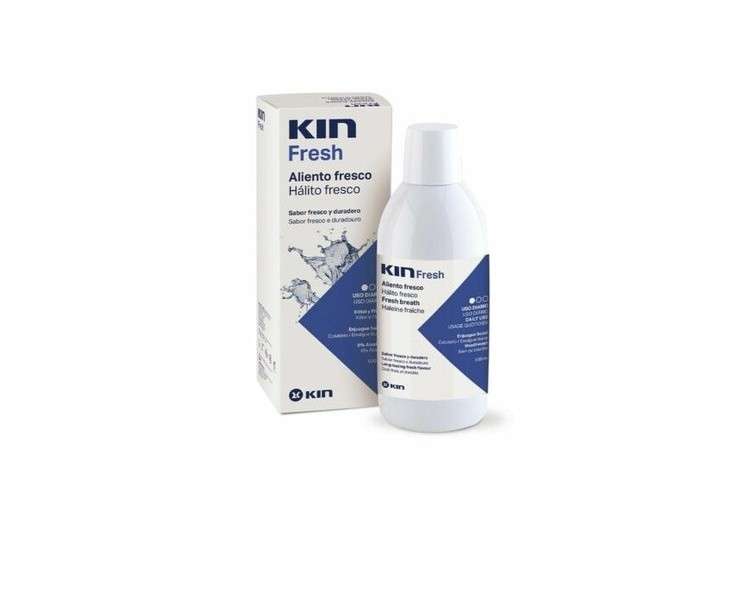 Kin Fresh Mouthwash Breath Rinse 500ml