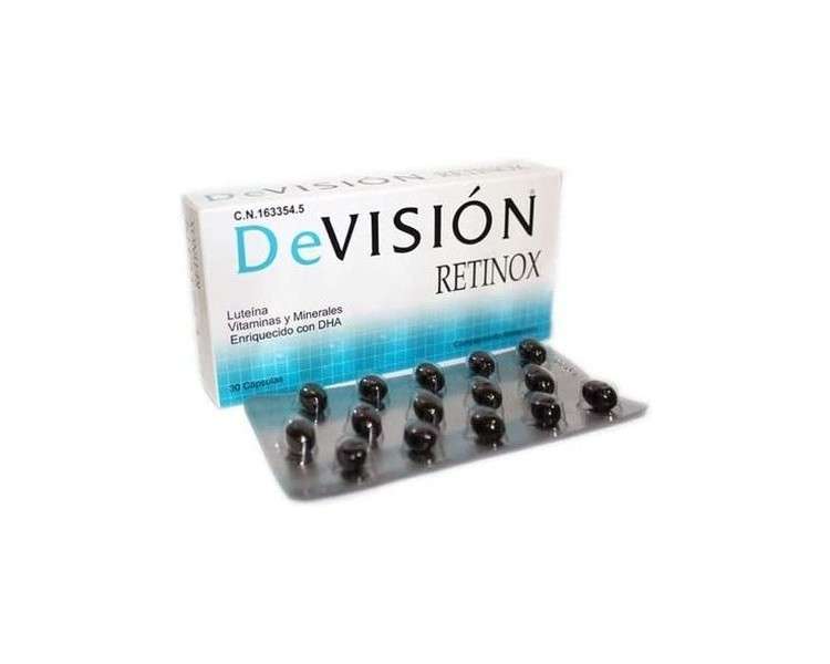 Devision Retinox 30 Capsules Pharma OTC
