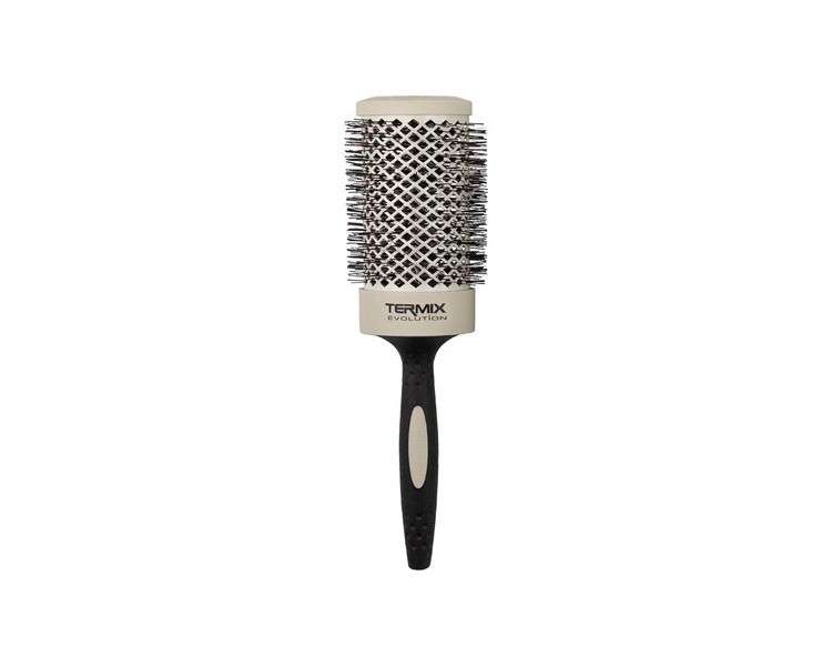 Termix Evolution Soft Ø 60mm Hairbrush for Thin Hair with Ionized Bristles - Ochre