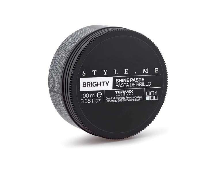 Termix StyleMe Brighty Shine Wax Glossy Finish with Quinoa and Orchid 100ml