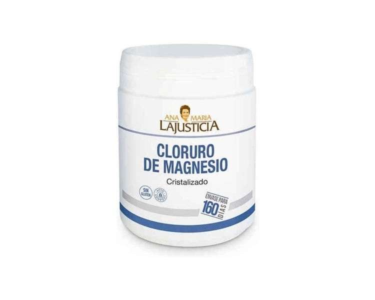 Ana Maria Lajusticia Magnesium Chloride 400g - Reduce Tiredness and Fatigue - Improve Nervous System - Gluten Free and Vegan Friendly