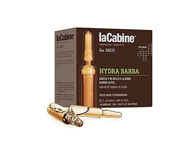 La Cabine Hydra Beard for Men 10 Ampoules of 2ml