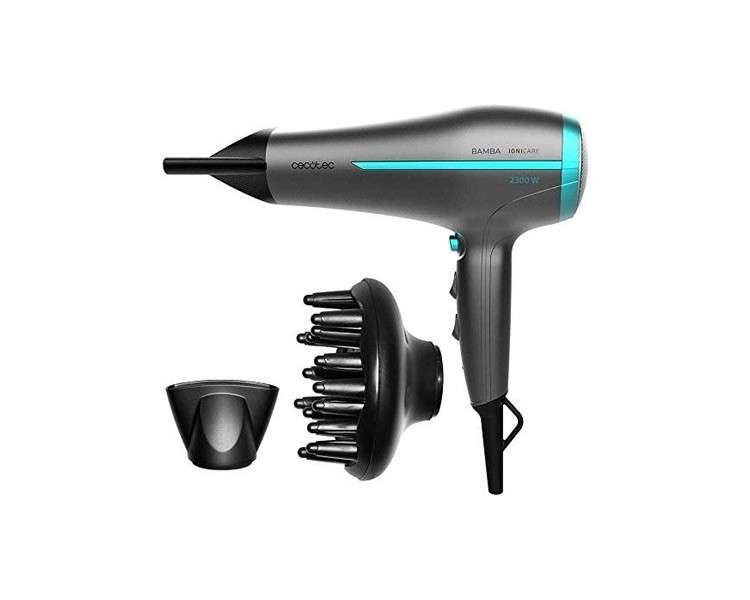 Cecotec Bamba IoniCare 5200 Aura Ionic Hair Dryer 2300W - Black