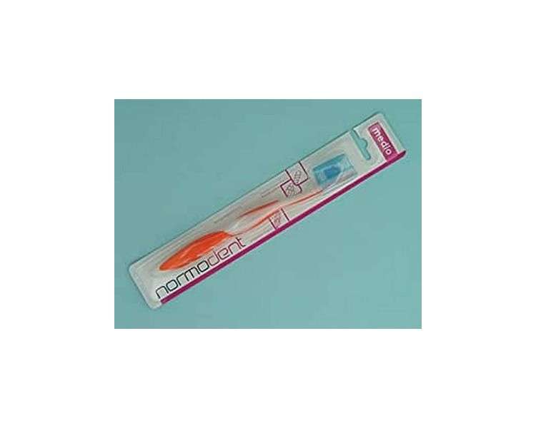 Normodent Medium Dental Brush