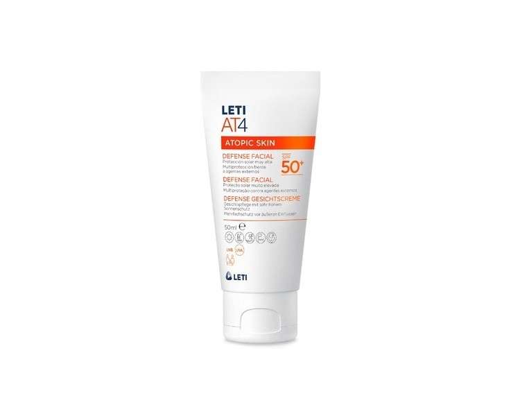 Leti At4 Defense Facial SPF50+ 50ml