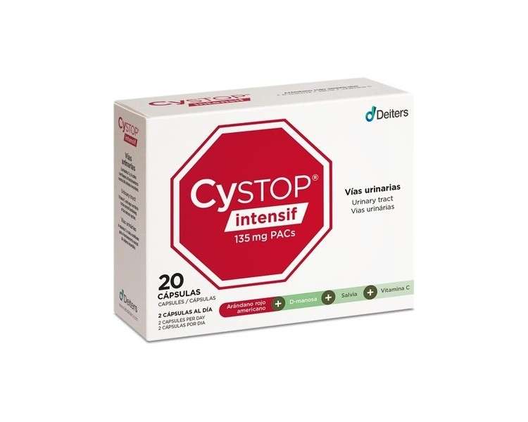 Deiters Cystop 20 Tablets