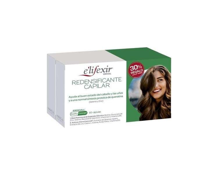 E'LIFEXIR Redensifying Hair Loss Supplement 60 Capsules