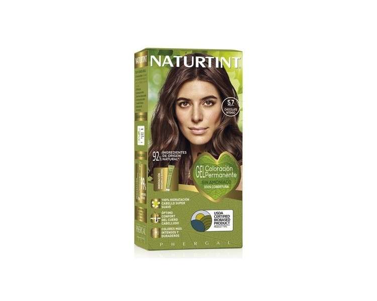 Naturtint Biobased Hair Color Without Ammonia 5.7 Light Chocolate Chestnut 170ml